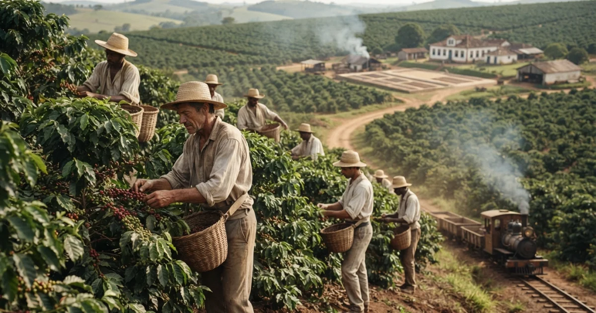 Ciclo do Café no Brasil: História, Economia e Transformações no Interior Paulista